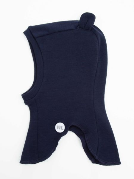 Bilde av WoolLand Levanger baby balaclava BlueInk